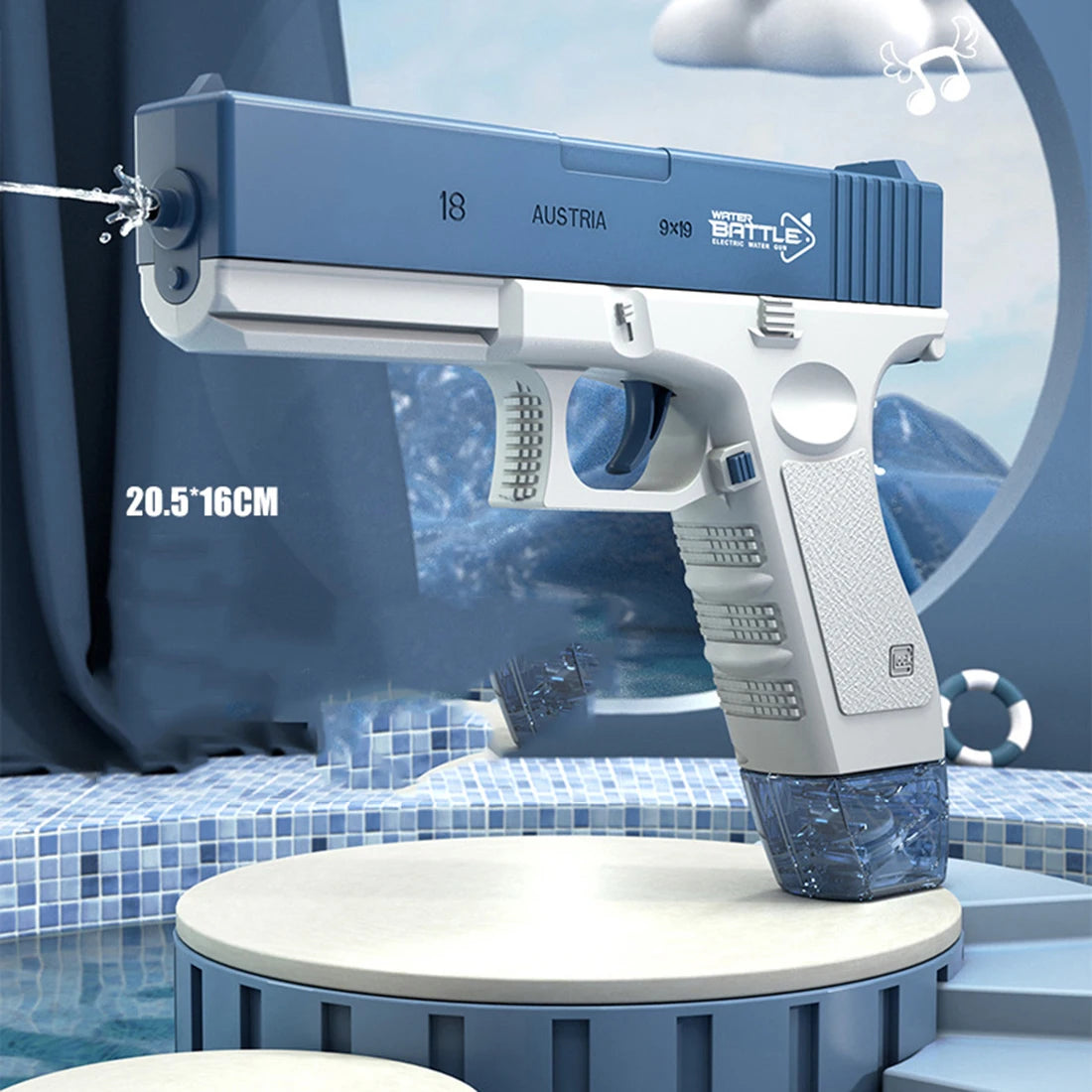 High-Pressure Electric Water Gun for Kids