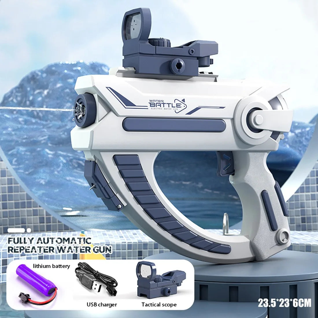 High-Pressure Electric Water Gun for Kids