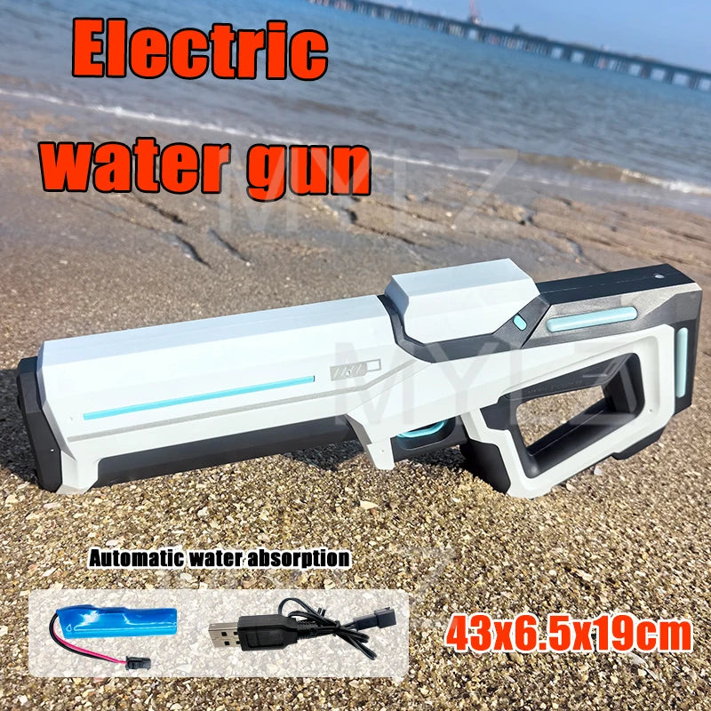 High-Pressure Electric Water Gun – Auto Spray Toy