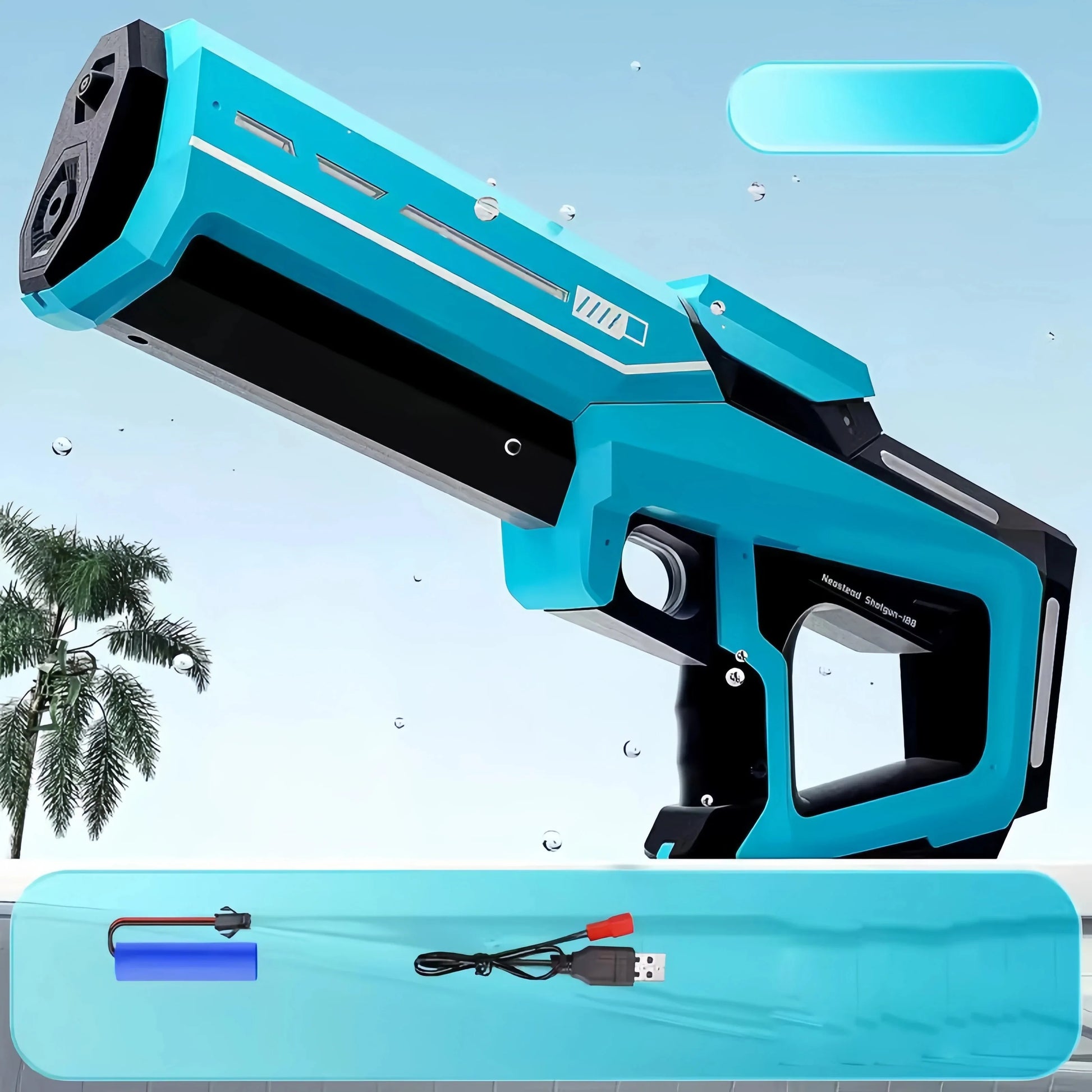High-Pressure Electric Water Gun for Kids