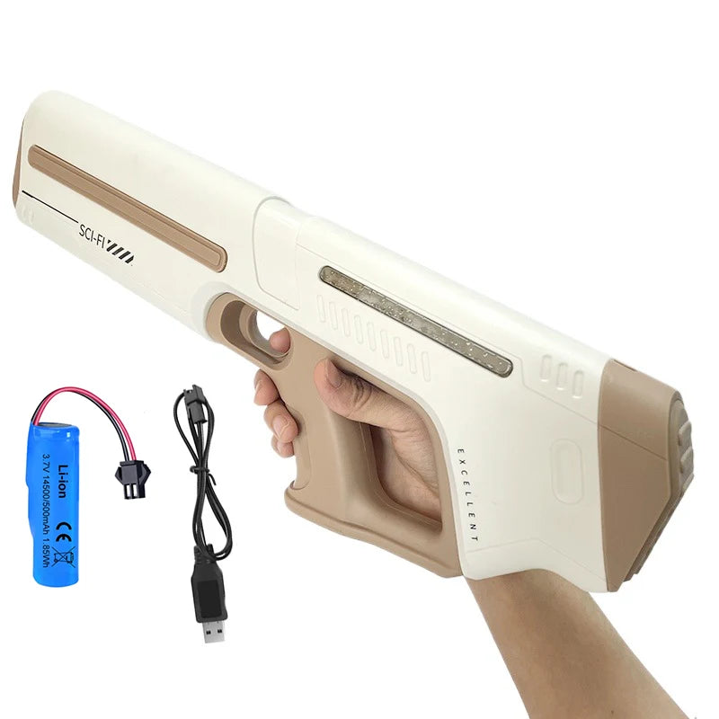 Powerful Electric Water Gun – Auto Suction Blaster
