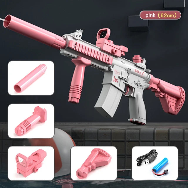 High-Pressure Electric Water Gun for Kids