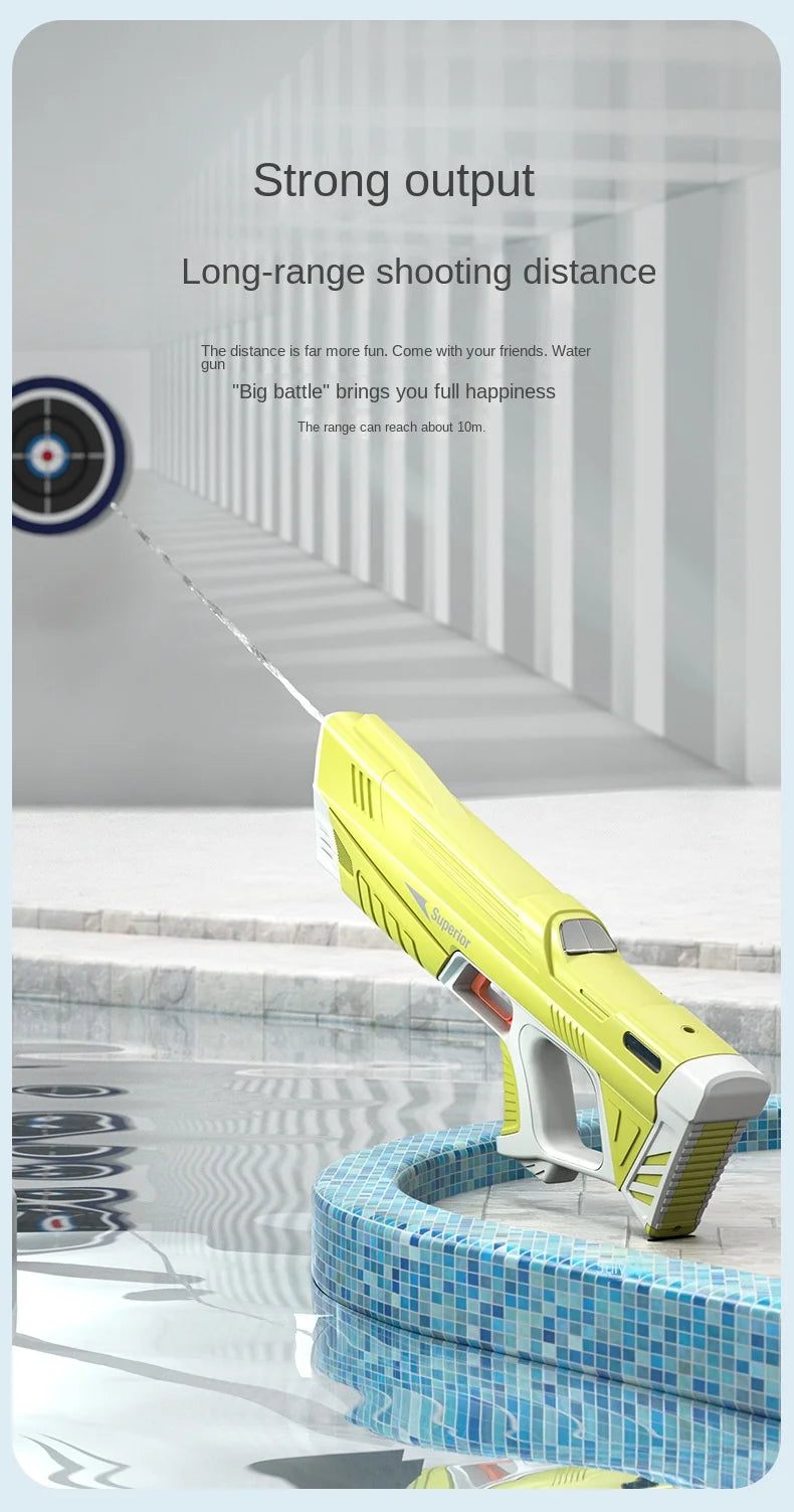 Electric Water Gun – 43cm Auto-Refill Toy