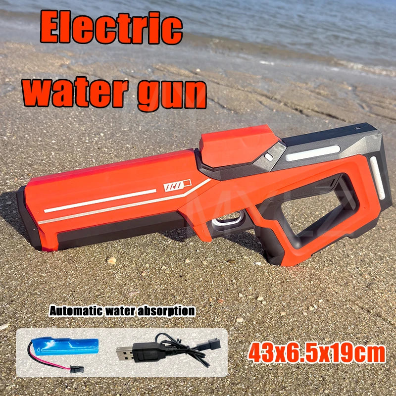 High-Pressure Electric Water Gun – Auto Spray Toy