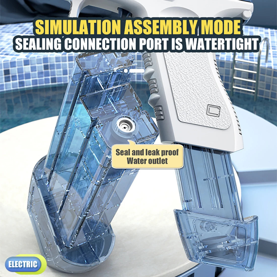 High-Pressure Electric Water Gun for Kids