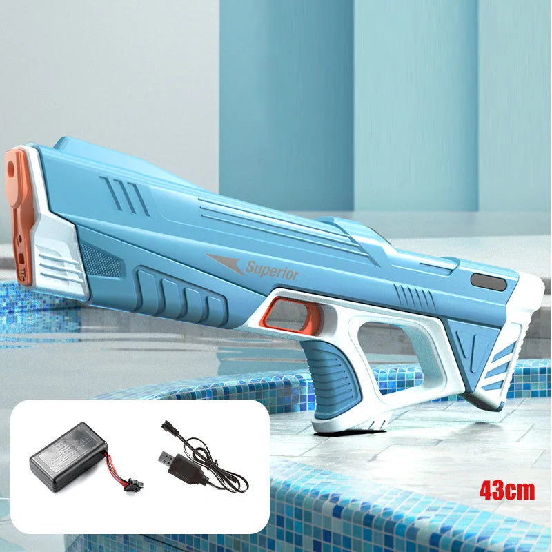 Electric Water Gun – 43cm Auto-Refill Toy