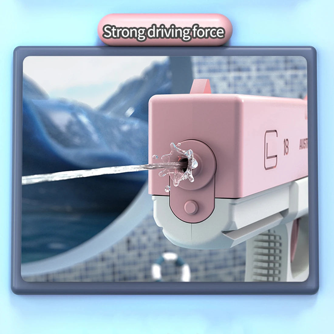 High-Pressure Electric Water Gun for Kids