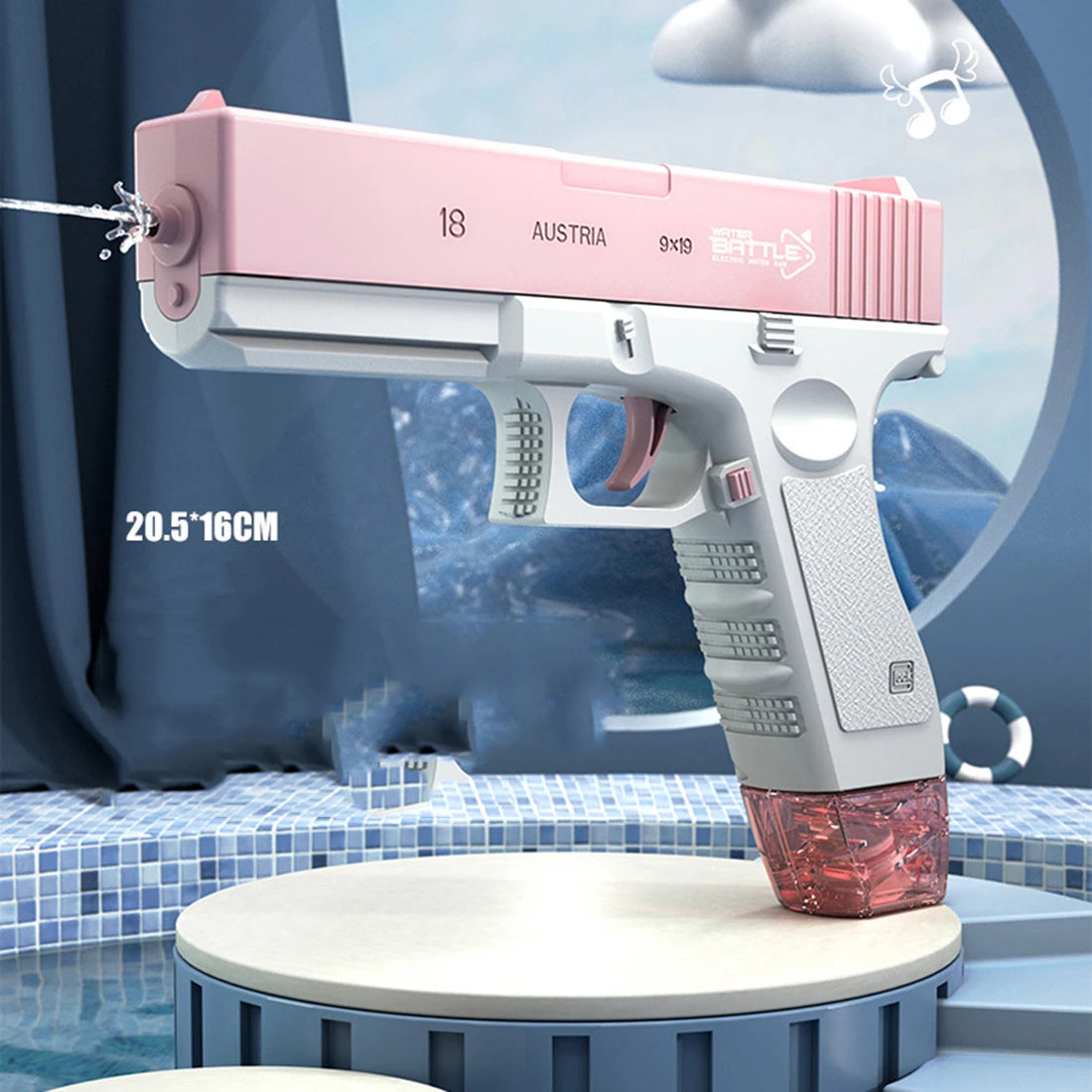 High-Pressure Electric Water Gun for Kids