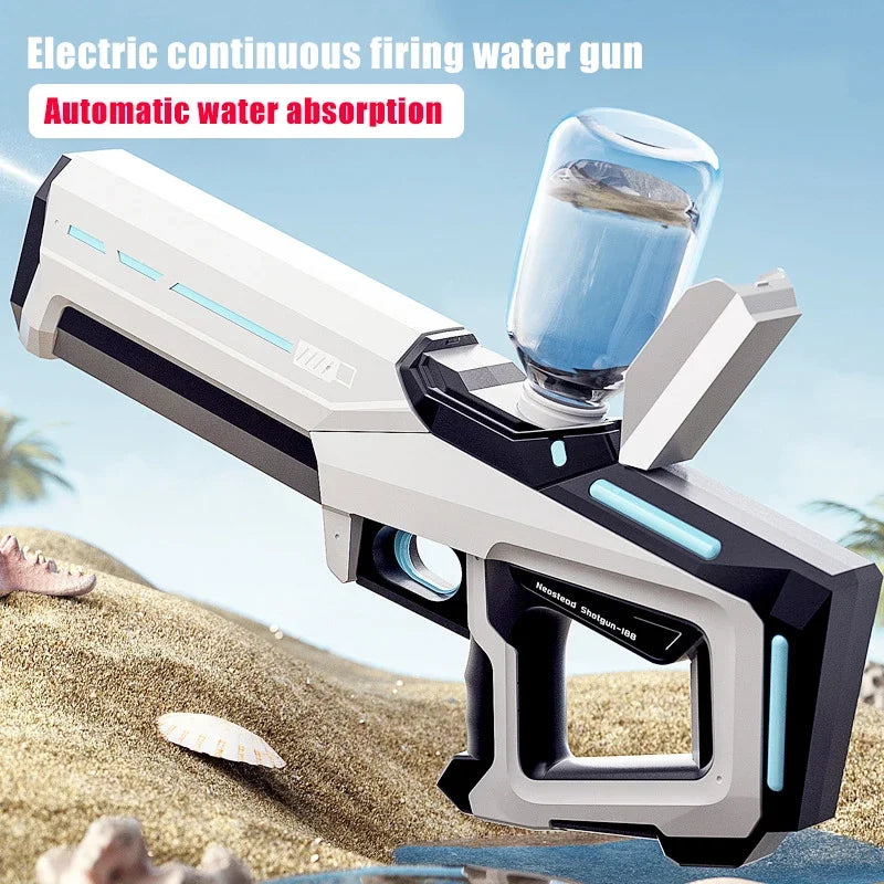 Powerful Electric Water Gun – Auto Suction Blaster