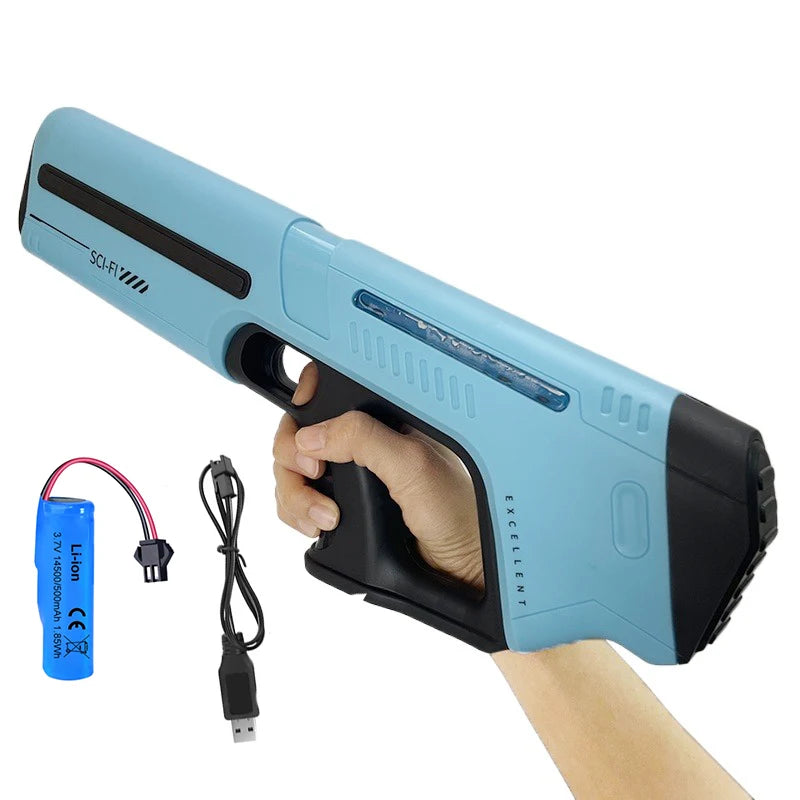 Powerful Electric Water Gun – Auto Suction Blaster