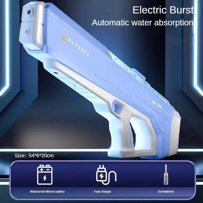 High-Pressure Electric Water Gun – Auto Spray Toy