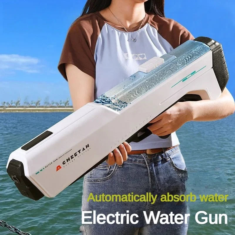 High-Pressure Electric Water Gun – Auto Spray Toy