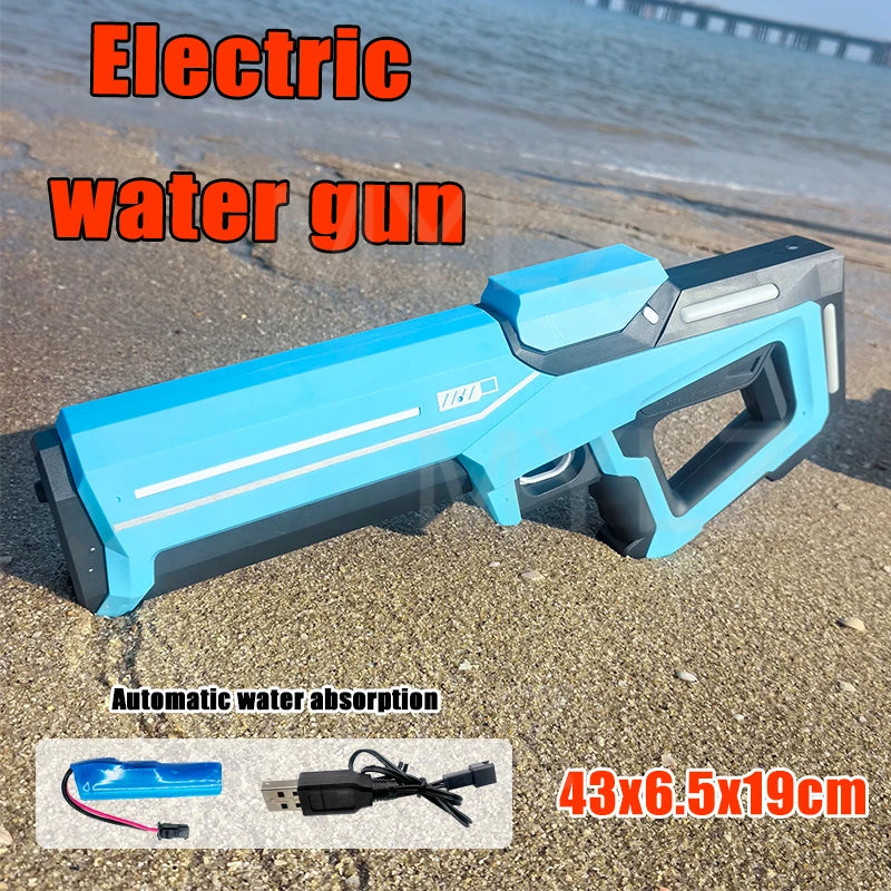High-Pressure Electric Water Gun – Auto Spray Toy