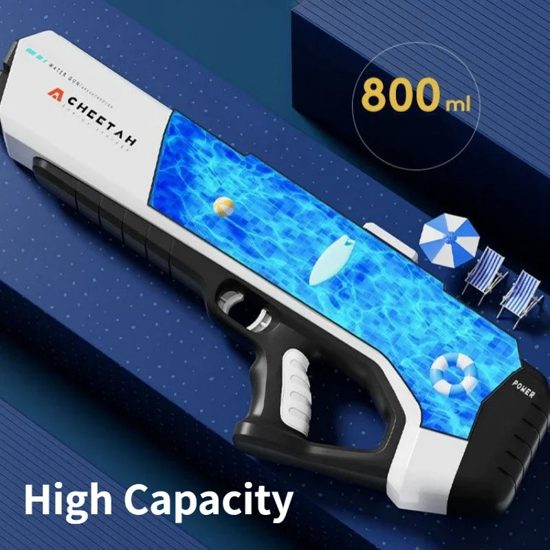 High-Pressure Electric Water Gun – Auto Spray Toy