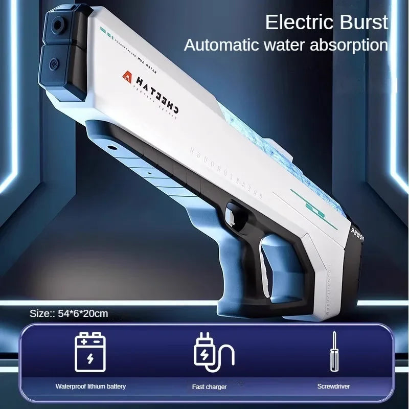 High-Pressure Electric Water Gun – Auto Spray Toy