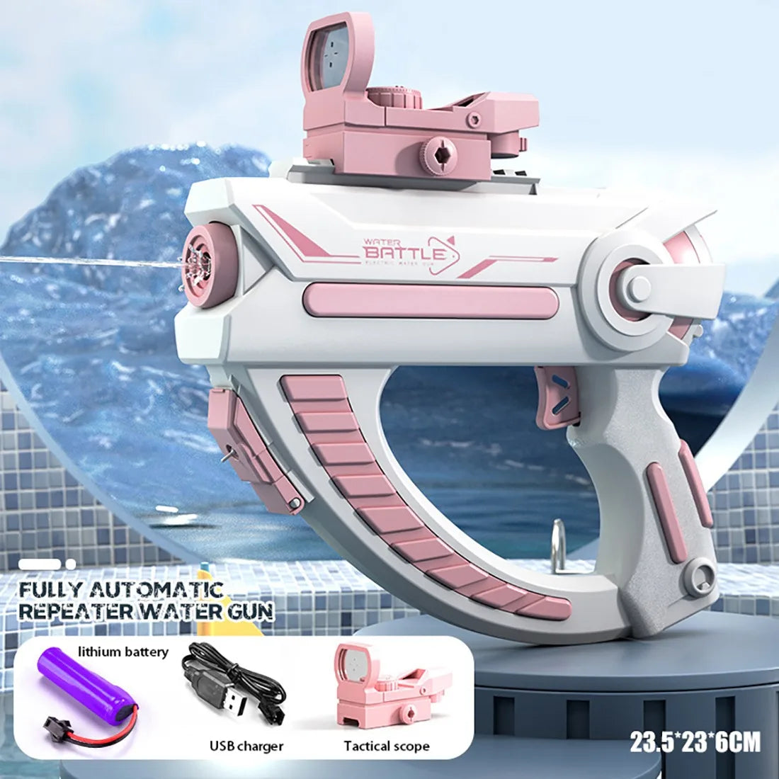 High-Pressure Electric Water Gun for Kids